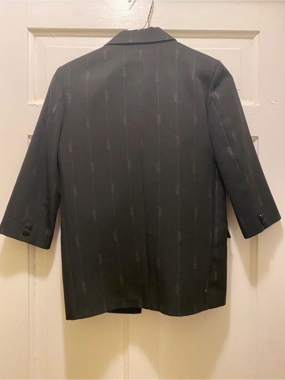 Pinstripe Young Boys Suit